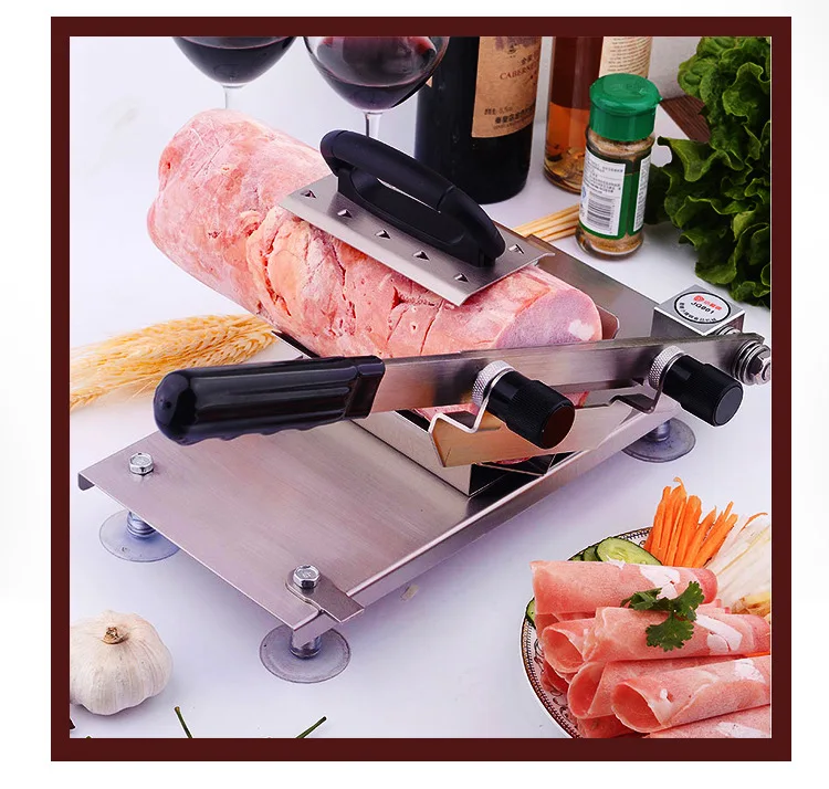 

commercial Fat beef mutton roll slicer electric meat planer Multifunctional planer sliced meat slicer home Frozen meat slicer