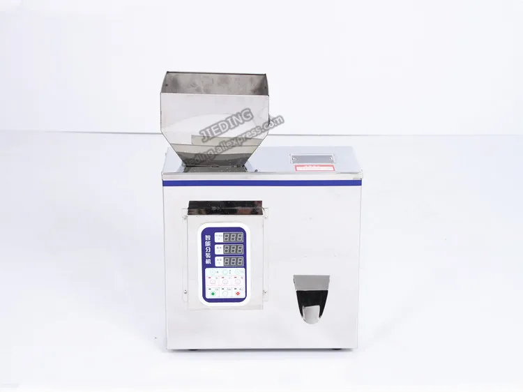 JIEDING 100g Powder Filling Machine Sugar Weighing Automatic Filling Machine Oatmeal 80g Food Weigher Packaging Machine Business (1)