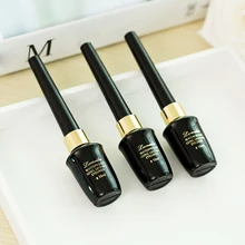 10 мл/бутылка жидкая подводка для глаз Водонепроницаемый стойкая черная макияж подводка для глаз карандаш Comestics QRD88
