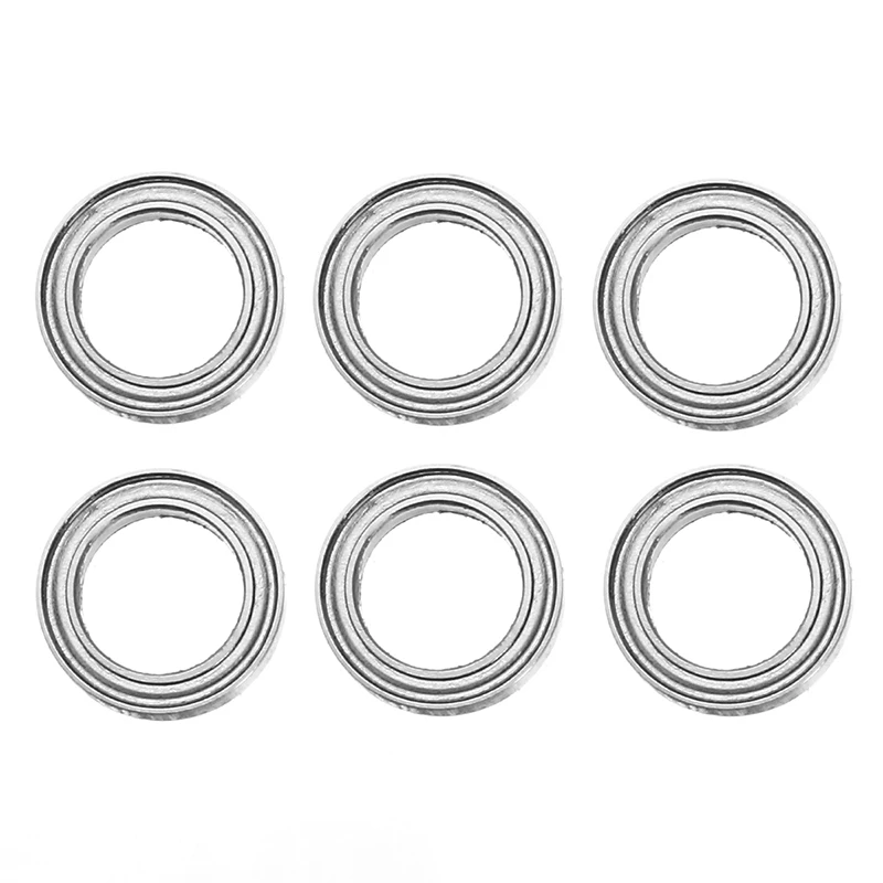 

High Quality 6pcs 10x15x4mm Roller Ball Bearings For FS Racing 1/10 FS-53910 FS-53625 RC Car