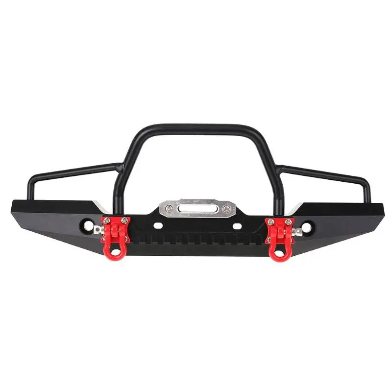 

1:10 RC Rock Crawler Metal Front Bumper with Led Light for Axial SCX10 90046 90047 Traxxas TRX-4