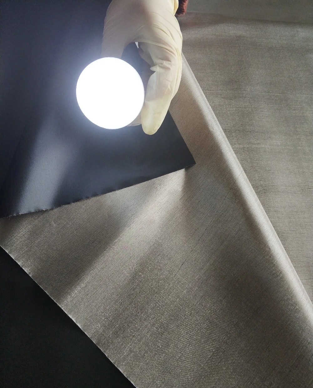 

black shielding electroconductive fabric for preventing radiation