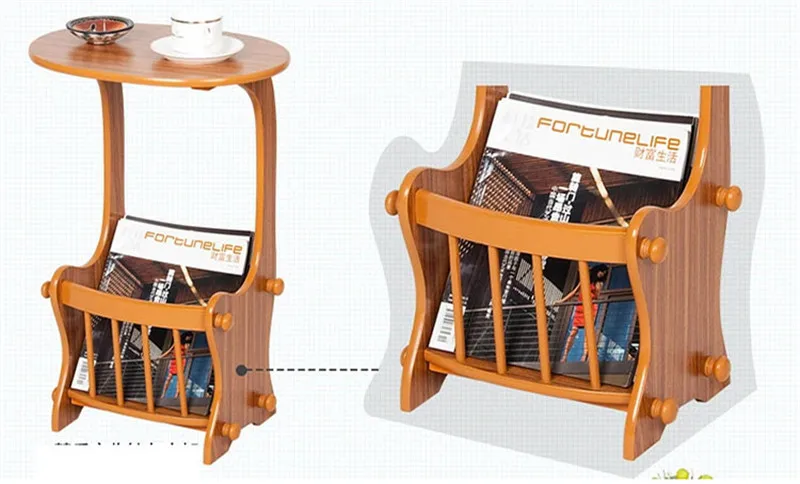 Экологичные ДВП чайный столик тумбочки многоцелевой Кофейные столики с стеллаж для хранения Мебель для гостиной