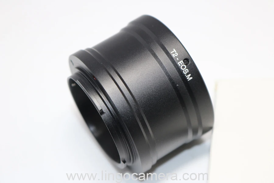 T2-EOS.M Metal Adapter Ring for T2- Mount Lens (M42x0.75) Canon EOS EF-M camera LC8289 | Электроника