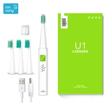 Lansung Electric Toothbrush USB Rechargeable Sonic toothbrush electric Tooth Brush electric toothbrush Sonicare Oral Hygiene 5