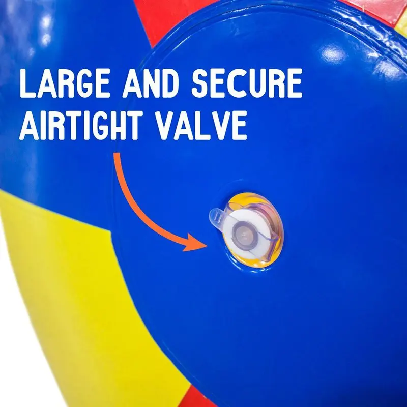 2 м(78 дюймов) Гигантский коммерческий ПВХ Радужный пляжный мяч надувной пляжный мяч для продажи