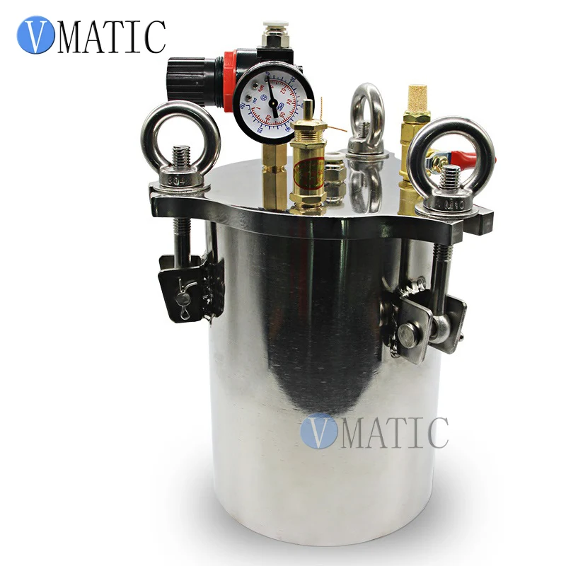 Free Shipping 2L Adhesives Dispensing Pressure Tank For Silicone Sealantin Pneumatic Parts from