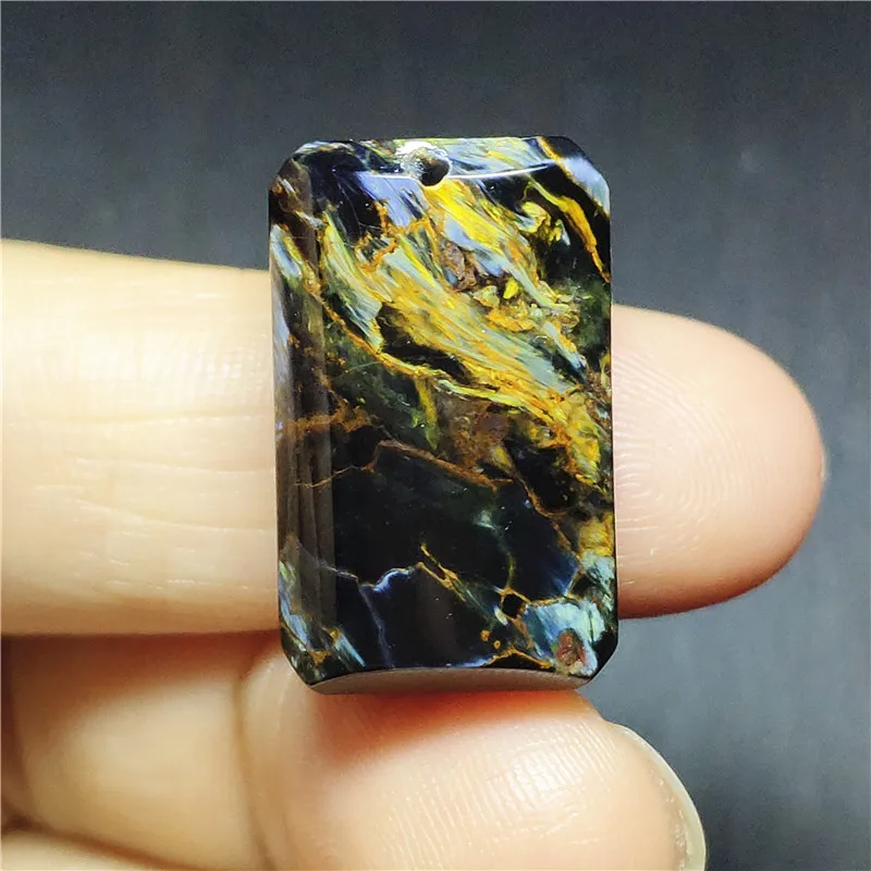 Natural Blue Pietersite Pendant (5)