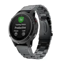 Браслет из нержавеющей стали быстрая замена ремешок для Garmin Fenix 5 часов Z1109 Прямая поставка