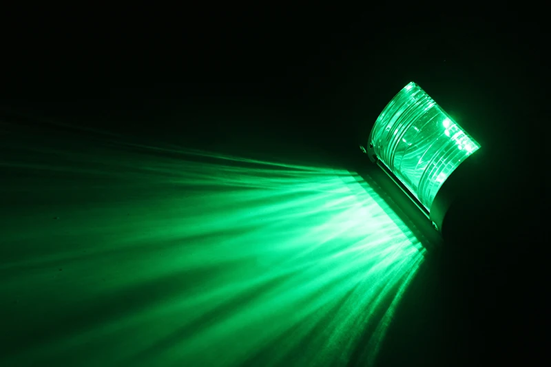 

12V LED Marine Navigation Light Boat Side Lamp Red Green White Bow Light Sailing Signal Lamp