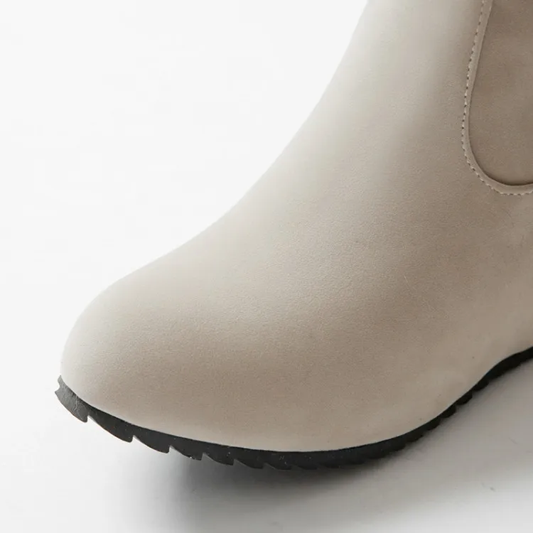 Г., новые зимние сапоги на высоком каблуке элегантная пикантная женская обувь для отдыха кожаные сапоги на тонком каблуке с круглым носком 1925
