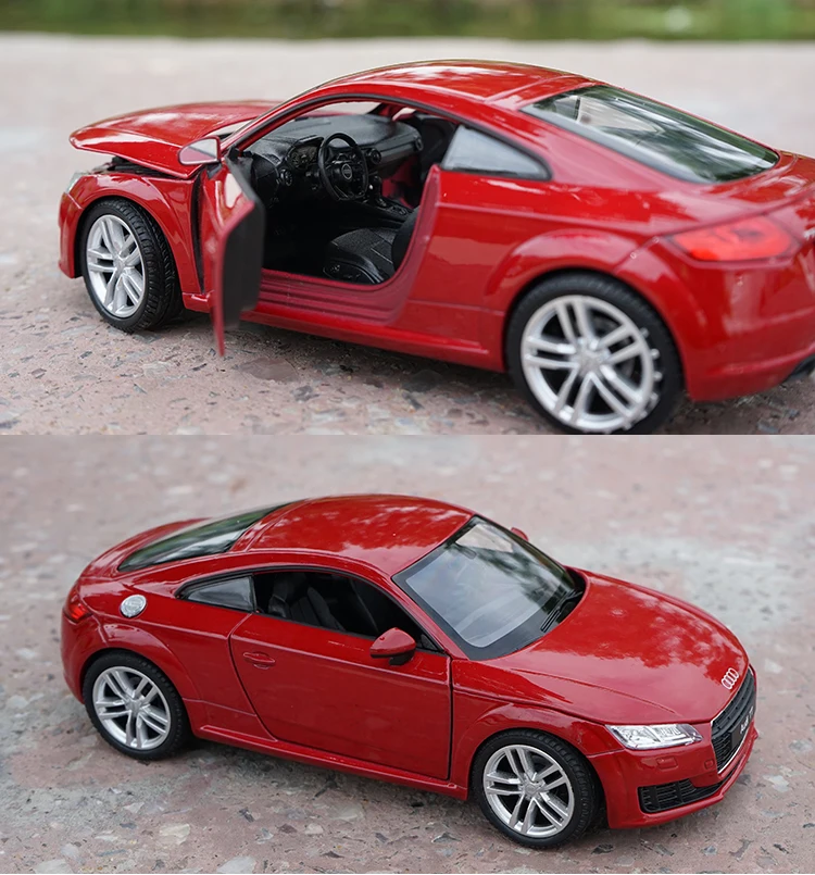 1:24 TT модель спортивного автомобиля из сплава со статическим имитацией
