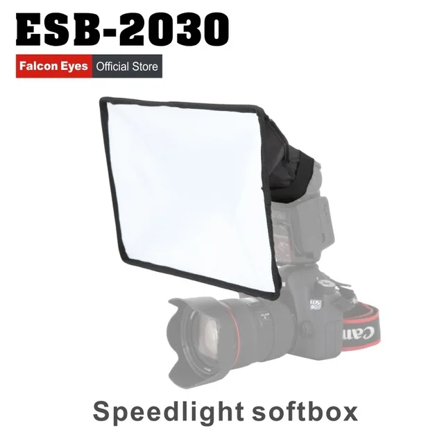 

Linkstar ESB2030 Portable Foldable Flash Diffuser Softbox for C N S DSLR flash Speedlite Photo Studio Accessories CD50