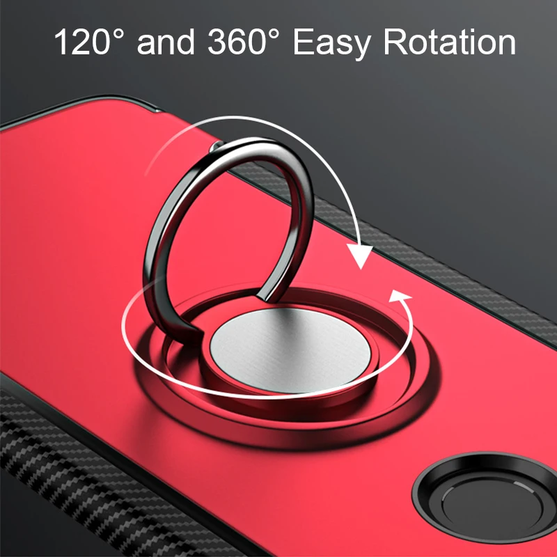 אצבע טבעת 360 מלא להגן על מקרה עבור Xiaomi Mi לערבב 2S לערבב 2/עבור Xiaomi Mi הערה 3 מקסימום 3 A1 A2 כיסוי מקרה עבור Xiaomi Mi 6 Mi8