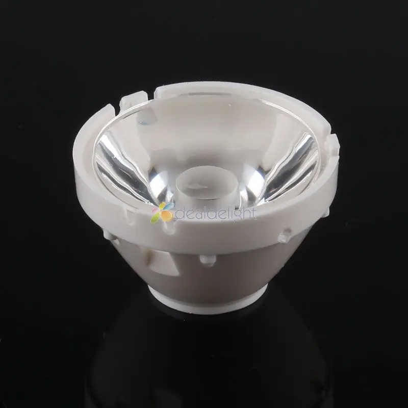 

10pcs XML 30 degrees LED Lens Reflector For Cree XM-L XM-L2 T5 T6 U2 Lamp Light Free Shipping