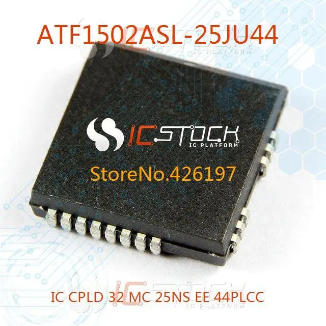 Бесплатная Доставка ATF1502ASL-25JU44 IC CPLD 32 MC НС EE 44 PLCC 1502ASL F1502ASL 3 ШТ. |