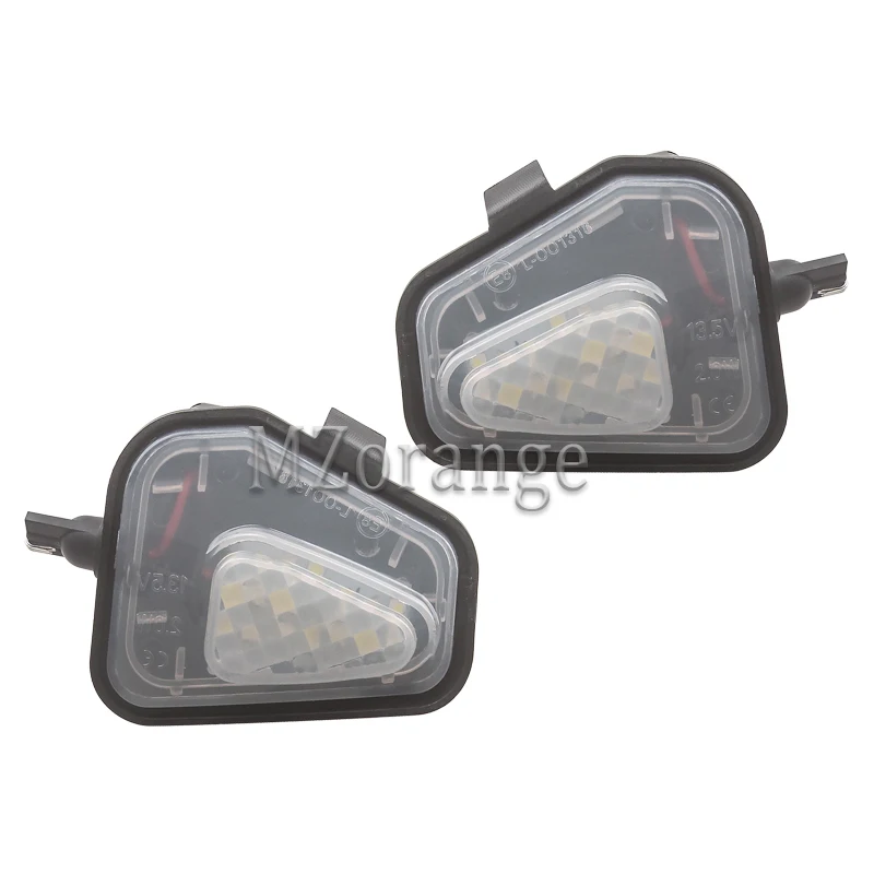 

2Pcs LED Side Mirror Puddle Lights Car Rearview Mirror Lamp No Error for VW for Volkswagen EOS Passat B7 CC Scirocco Jetta