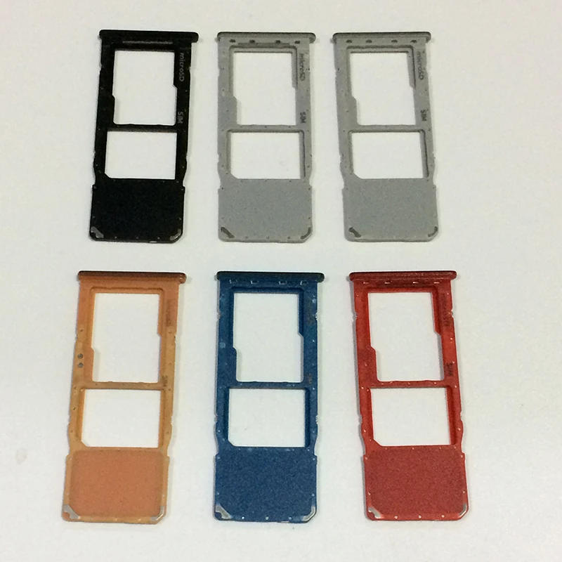 

100Pcs/lot Single Sim Card Tray Holder with Micro SD Memory Card Slot for Samsung Galaxy A50 A30 A505 A305 A505F A305F Parts