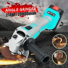 188VF/218VF бесщеточная электрическая угловая шлифовальная машина Беспроводная шлифовальная машина полировальная машина режущий инструмент набор W/1 или 2 литий-ионная батарея