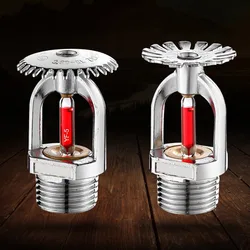 5 pièces tête de gicleur d'incendie DN15/68 degrés système d'extinction d'incendie équipement de Protection arroseur par pulvérisation 