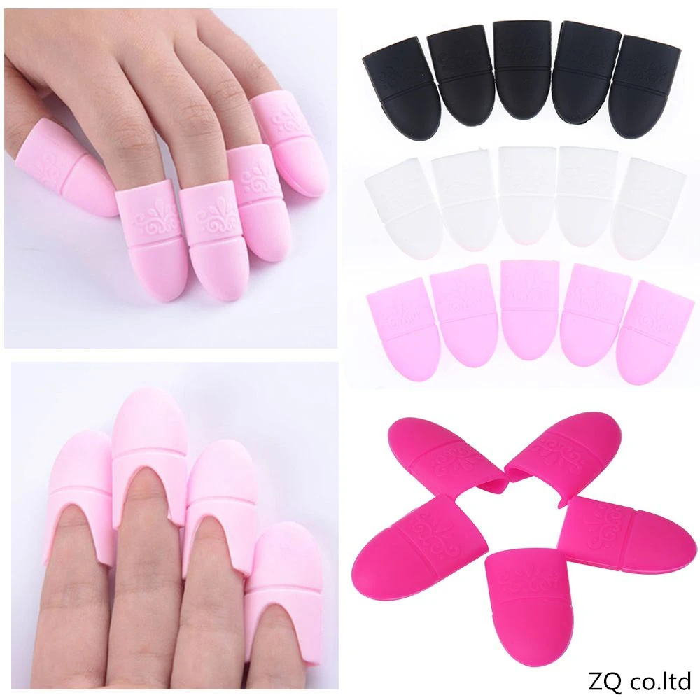 5 шт./компл. Новая полезная Мода красивые женские силикагель для ногтей личная гигиена для ногтей для снятия лака