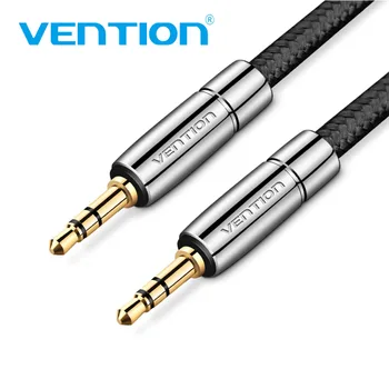 

Vention Zinc Alloy Aux Cable 3.5 Male To Male Jack Audio Cable 3.5mm Aux Cord for Car Headset speaker Amplifier Player Computer