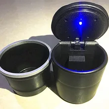 Автомобильная многофункциональная пепельница для hyundai ix35 iX45 iX25 i20 i30 Sonata, Verna, Solaris, Elantra, Accent, Veracruz автостайлинг