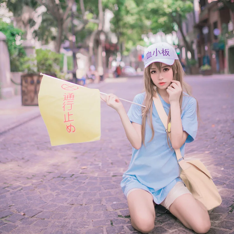 

Platelet/Kesshoban cosplay costumes Japanese anime Cells at Work!Hataraku Saibou clothing Halloween costumes Spot supply