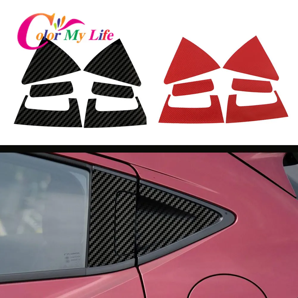 

Carbon Fiber Rear Door Handle Bowl Sticker for Honda HR-V HRV Vezel 2015 2016 2017 2018 2019 Car Stickers Door Handle Styling