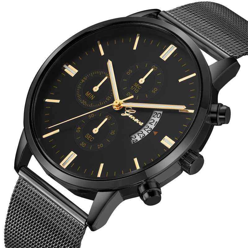 

Mens Watches Top Luxury Brand Stainless Steel Quartz Watch Men Fashion Casual Waterproof Calendar Clock Male Relogio Masculino