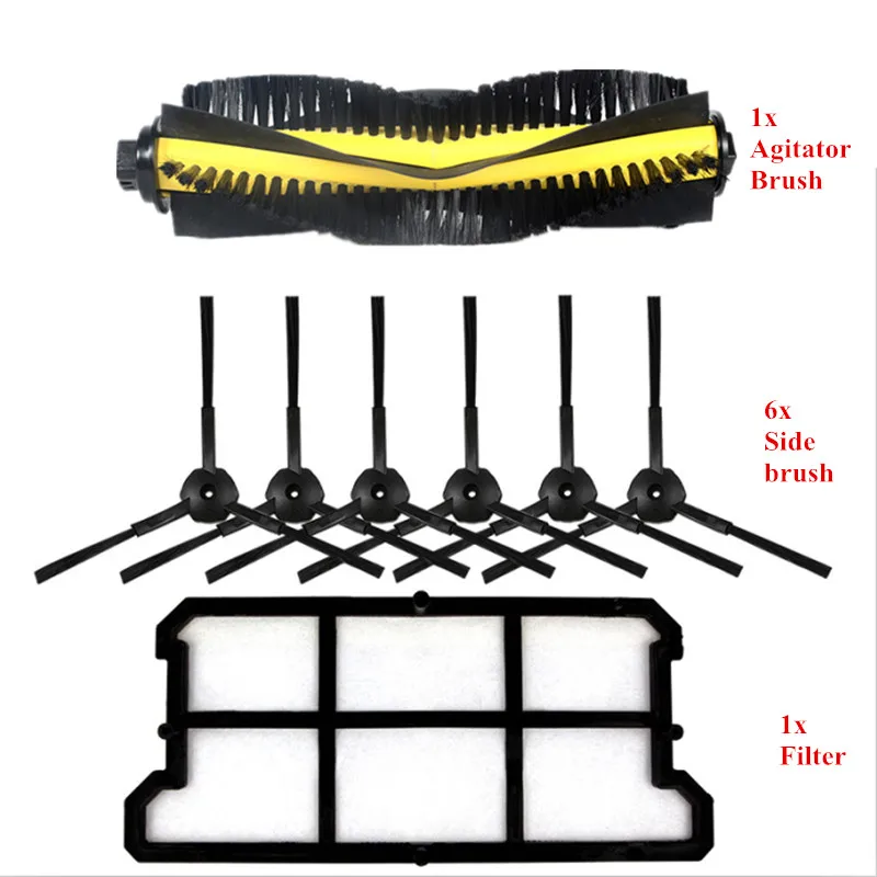 

Ilife Robot Vacuum Cleaner Spare Parts Kits for ILIFE V7S Replacement Kits Cleaning Robot Vacuum Cleaner Spare