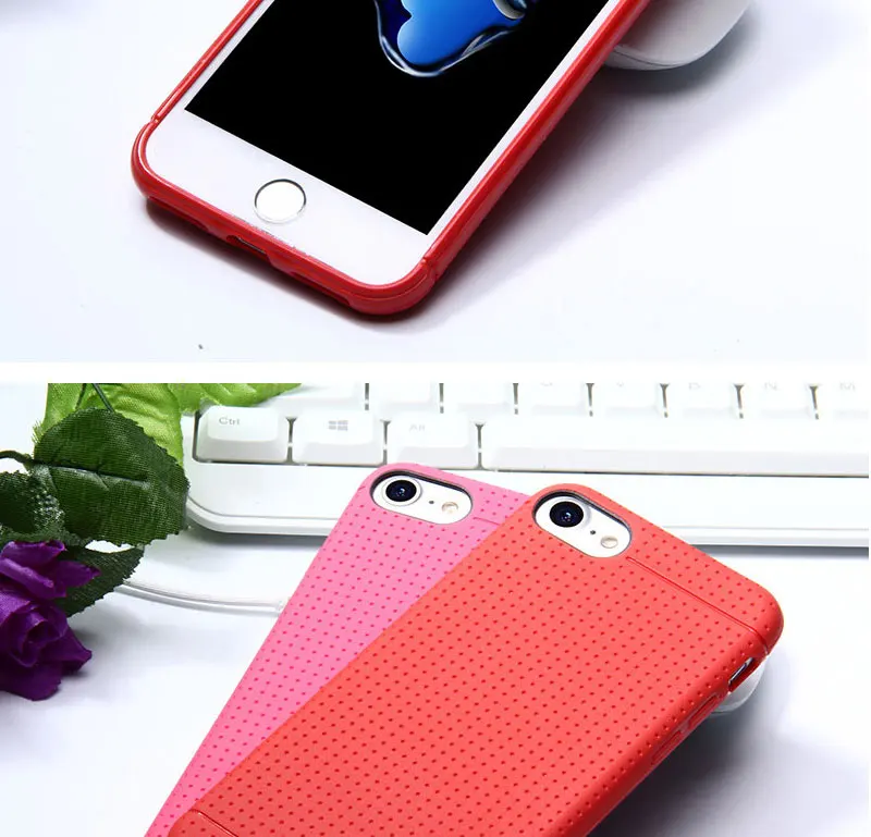TOMKAS Soft Case For iPhone 7 7 Plus Case Silicone Soft TPU Light Slim Protect Skin Capinha Coque For iPhone 7 7 Plus Cover Case
