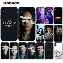 Babaite 13 Reasons Why Top Detailed Popular Cell Phone Case Cover for iPhone 5 5S SE 6 6S Plus 7 8 XR X XS MAX Coque Shell case Babaite 13 Reasons Why Top Detailed Popular Cell Phone Case Cover for iPhone 5 5S SE 6 6S Plus 7 8 XR X XS MAX Coque Shell case