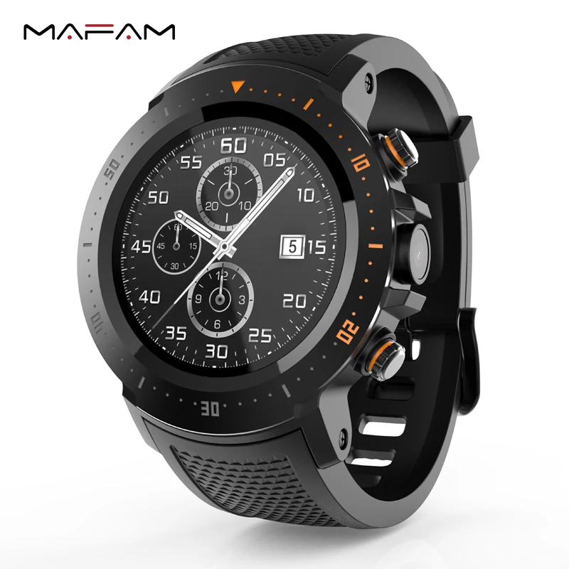 

MAFAM Smart Watch 4G WIFI Android OS 7.1 1GB+16GB 1.39" 400*400 SIM Call Camera Sport Clock Smartwatch Men For IOS Andorid Phone