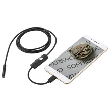 1M 2M 5M 3.5M 7mm Lens Inspection Pipe Endoscope Mini USB Camera Snake Tube with 6 LEDs Borescope for Android Phone PC
