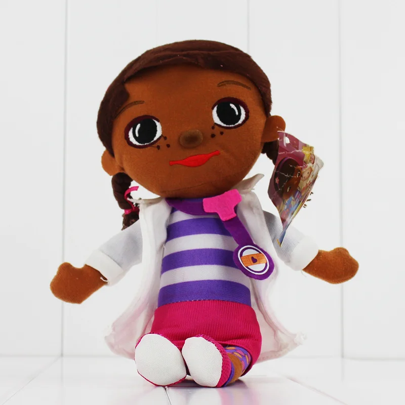 4 стиля Doc Mcstuffins Dottie проверить время доктор Donny McStuffins Stuffy Lambie Hallie мягкие игрушки животных