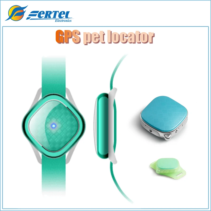 GPS Smart Activity Trackers Mini GPS Pendant for Pet Cats Dogs With