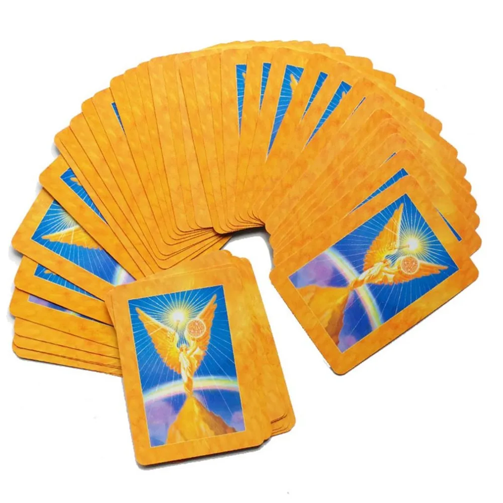Английская настольная игра Archangel Oracle Cards Read The Mythic Fate divination For Fortune Tarot палубная карта игры 45 карт