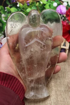 

760 grams of natural quartz crystal white crystal healing angels