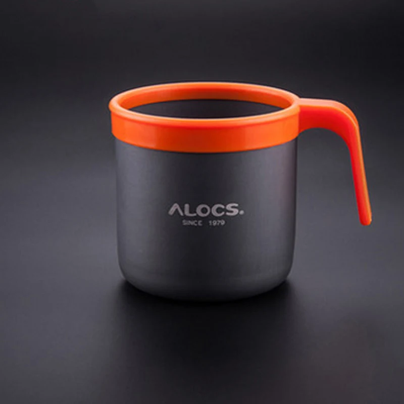 

0.4 litre aluminum outdoor sports coffee cup 75g portable cup