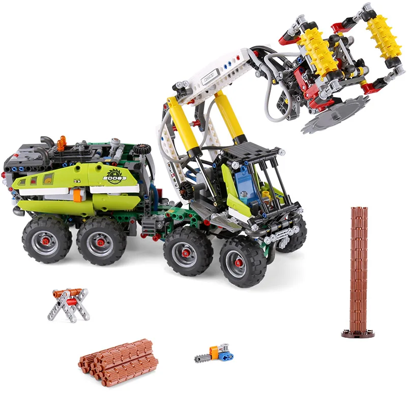 

Lepin 20083 Technic Toys The 42080 Forest Harvester Set Buidling Blocks Bricks Funny Car Model Kids Toys Christmas Birthday Gift