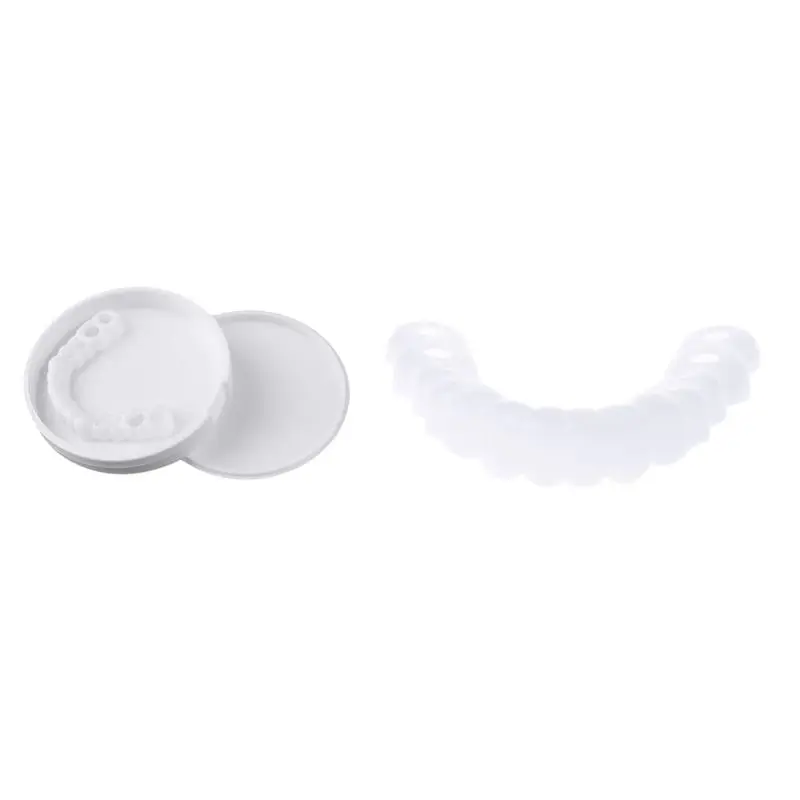 

Denture Teeth Bottom Tooth Simulation Artificial Dental Care Smile Instant Whitening Comfort Beauty Tools Cover Cosmetic False