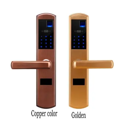 

All-metal multi-function dual color optional fingerprint/IC card/password unlock anti-theft lock, home /office/hotel / villa