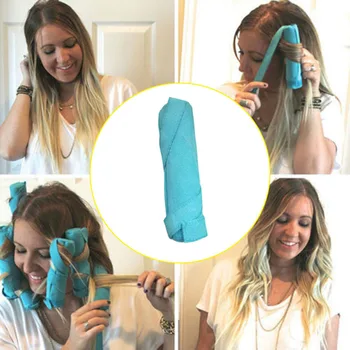 

2017 New 8 pcs/set Good Quality Long Rollers Curlers Sleep Styler Kit Styling Roller Curler Spiral Curls DIY Tools Tools Kits
