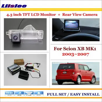 

Liislee For Scion XB MK1 2003~2007 - Auto Back UP Reverse Camera + 4.3" Color LCD Monitor = 2 in 1 Rearview Parking System