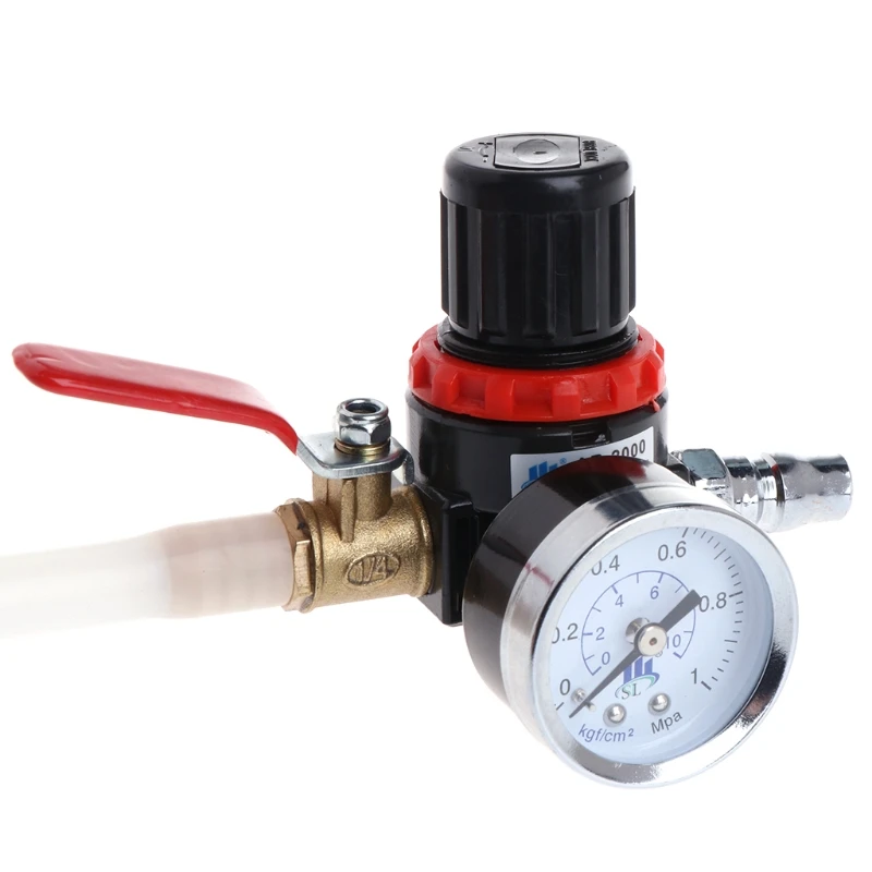 

Universal Car Cooling Radiator Pressure Tester Water Tank Leakage Detector Radiator Pressure Tester Gauge