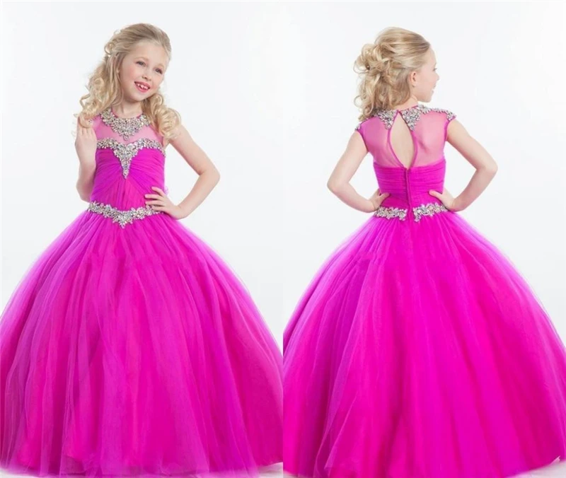 pink prom dresses for kids