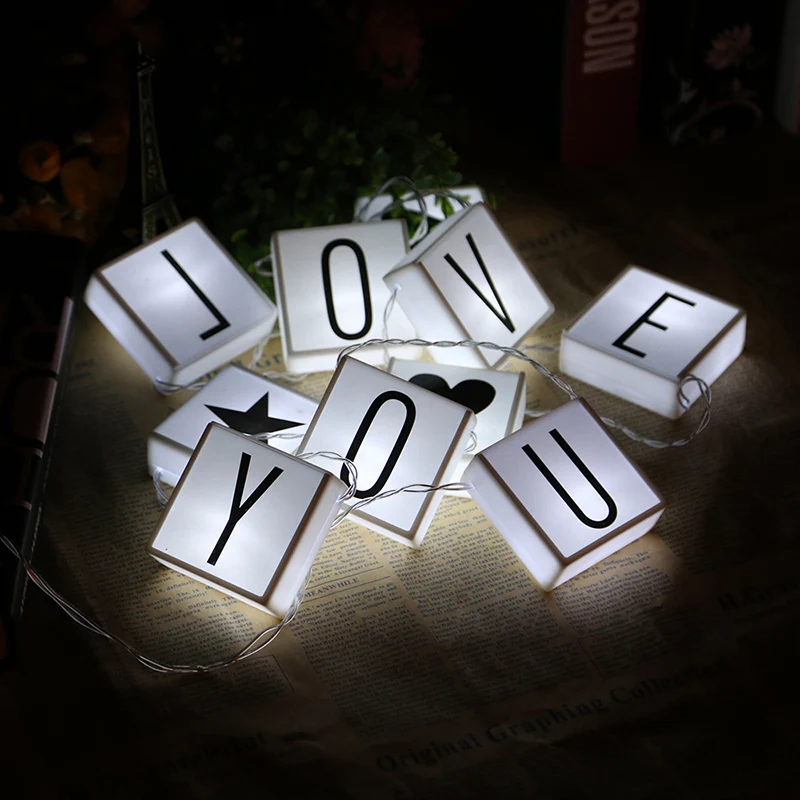 DIY-LED-Letter-Hanging