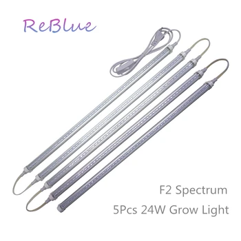 

ReBlue Plant Light Led Grow Light Full Spectrum Phyto Lamp 12W 24W Led Full Spectrum Lamp For Plants Grow Lamp For Flower indoor
