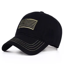 2017 new Cotton washed American Flag embroidery baseball cap men women outdoor snapback hats truck driver cap 3color